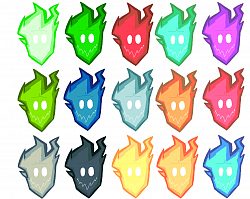 Цвет телохранителей орбраны их всех по 17 шт.